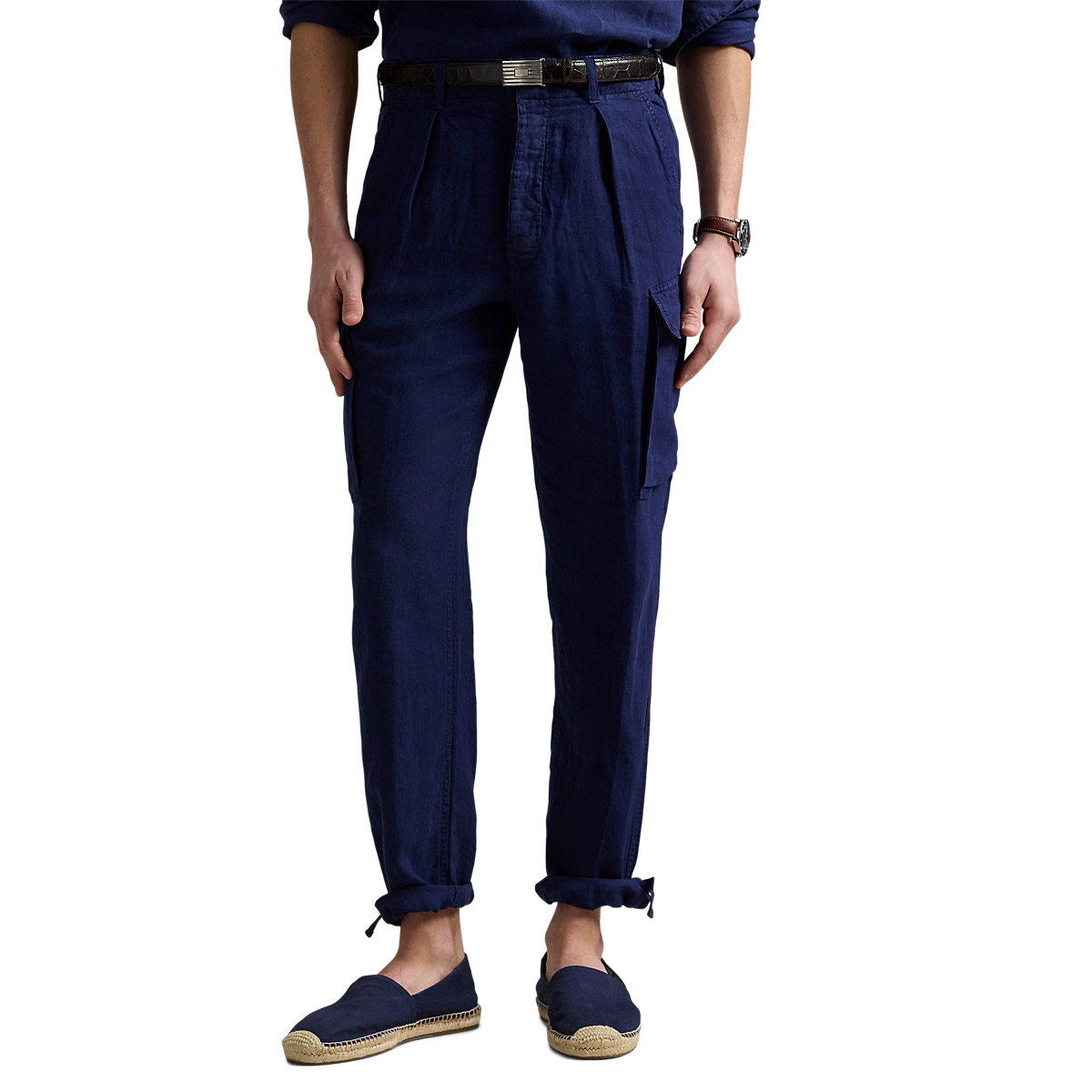 Polo Ralph Lauren Lateef Slim Tapered Fit Linen Cargo Pant